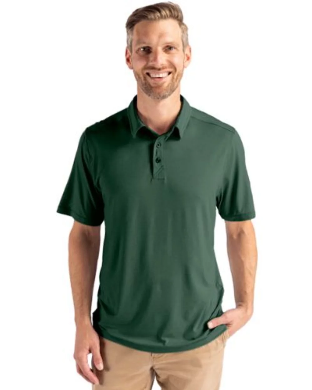 Cutter & Buck Coastline Epic Comfort Eco Recycled Mens Polo