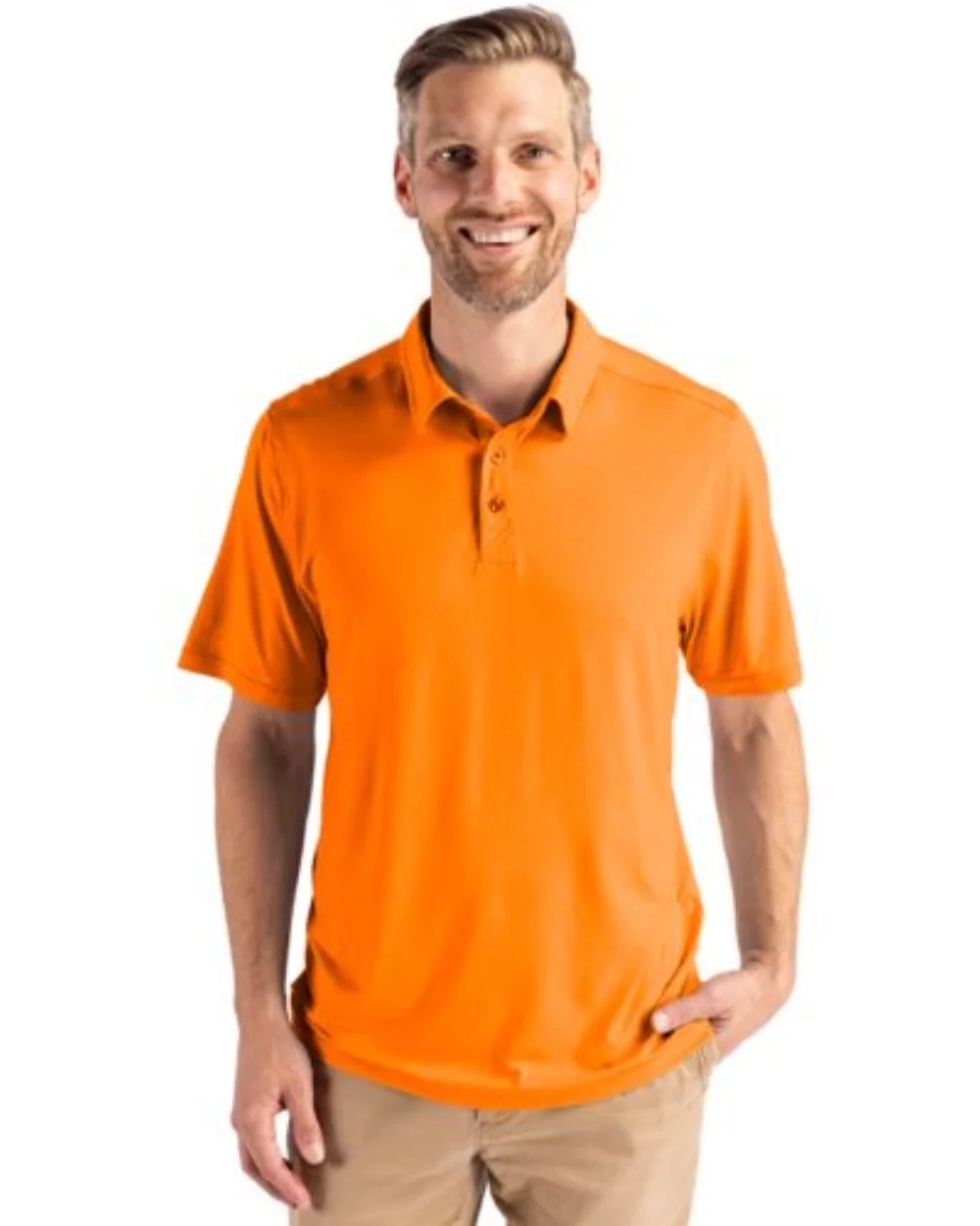Polo Cutter & Buck Coastline Epic Comfort Eco Recycled pour hommes