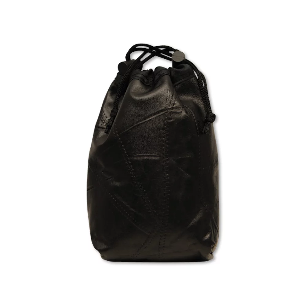 Patch Leather Valuables Pouch