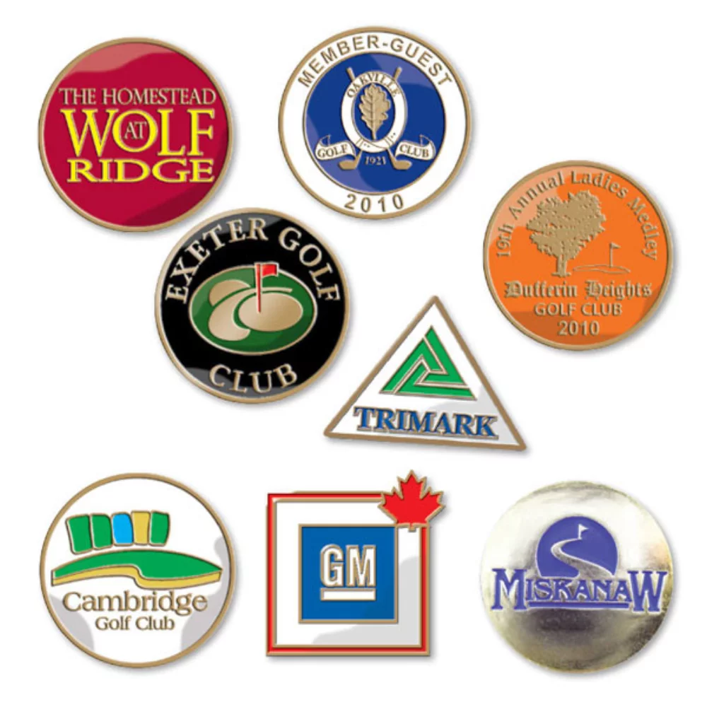 Enamel Golf Ball Marker