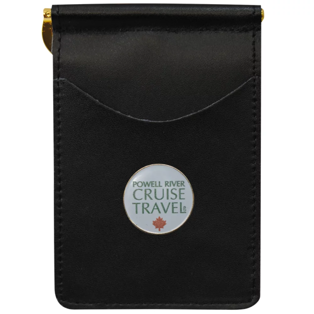 Leather Billfold with Domed Coin