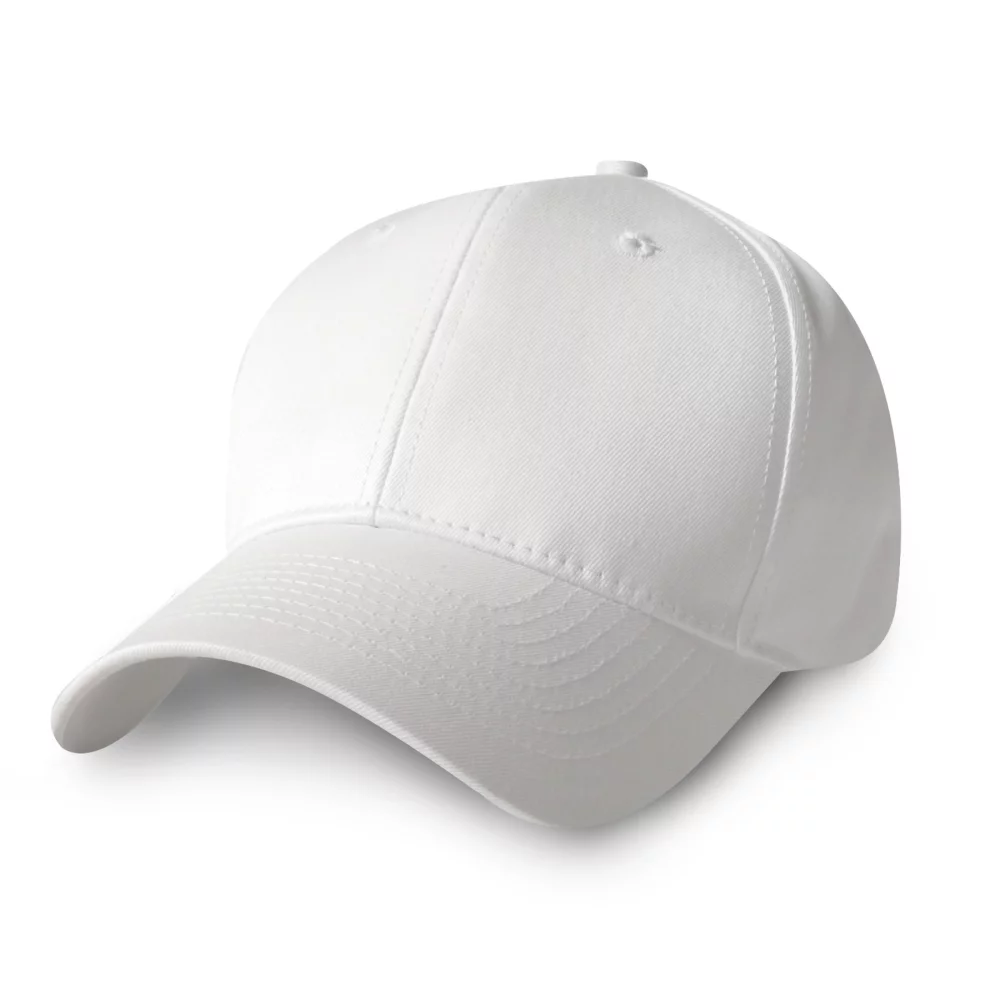 Constructed Cotton Twill Solid Cap (Solid Colors)