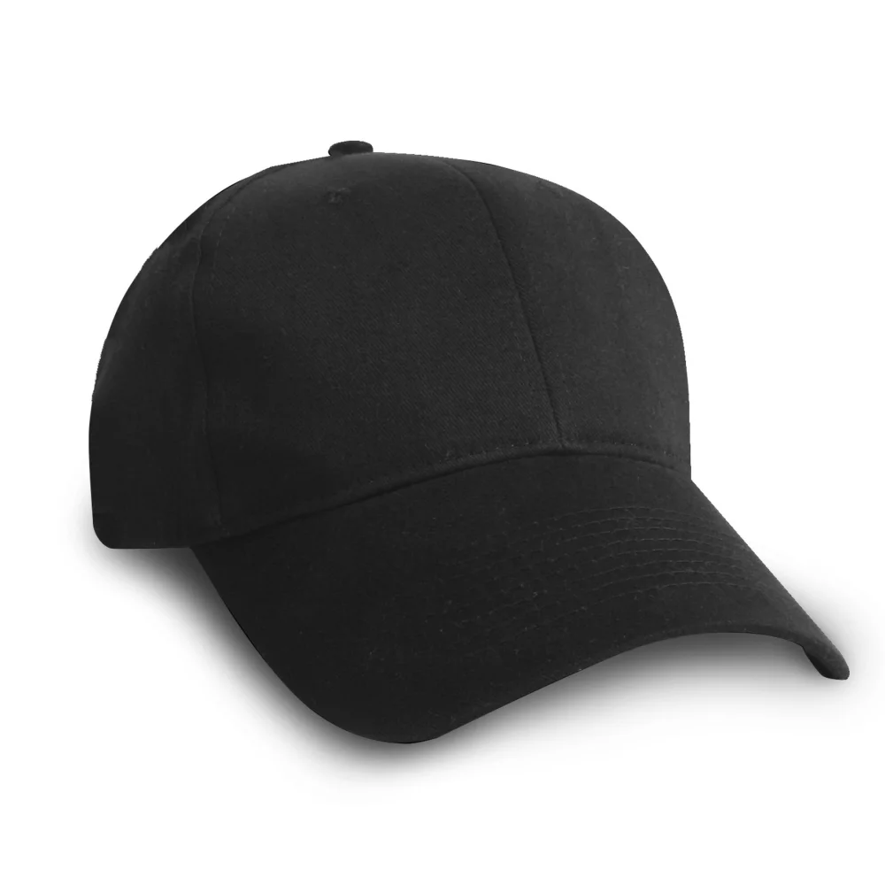 Casquette en sergé de coton brossé de poids moyen fabriquée