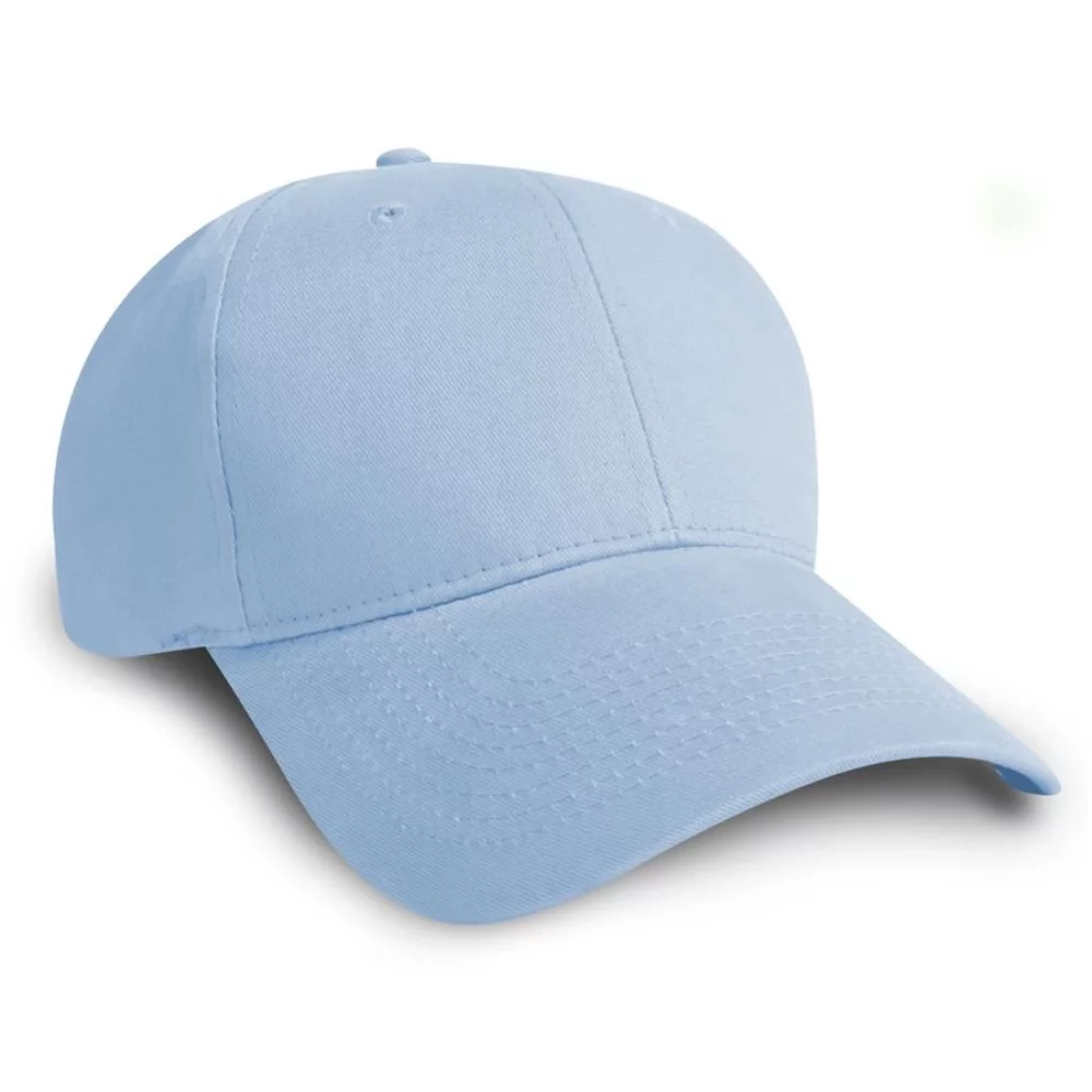 Casquette en sergé de coton brossé de poids moyen fabriquée