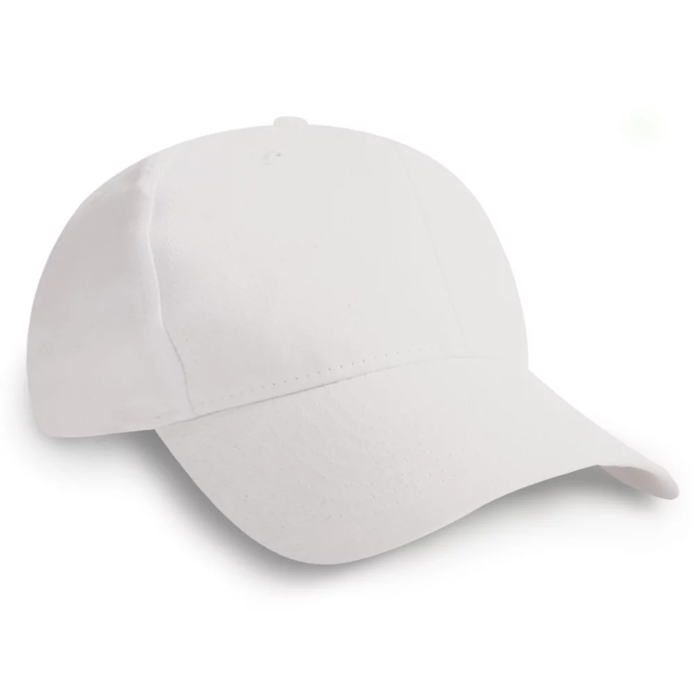 Casquette en sergé de coton brossé de poids moyen fabriquée