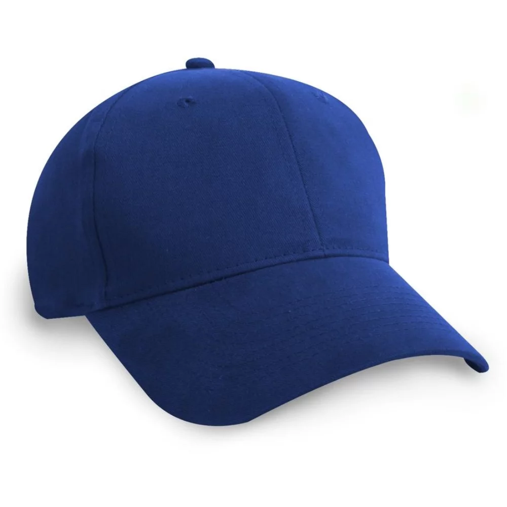 Casquette en sergé de coton brossé de poids moyen fabriquée