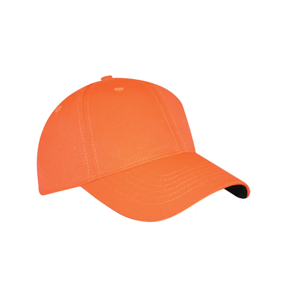 Casquette de chasse orange néon de sécurité