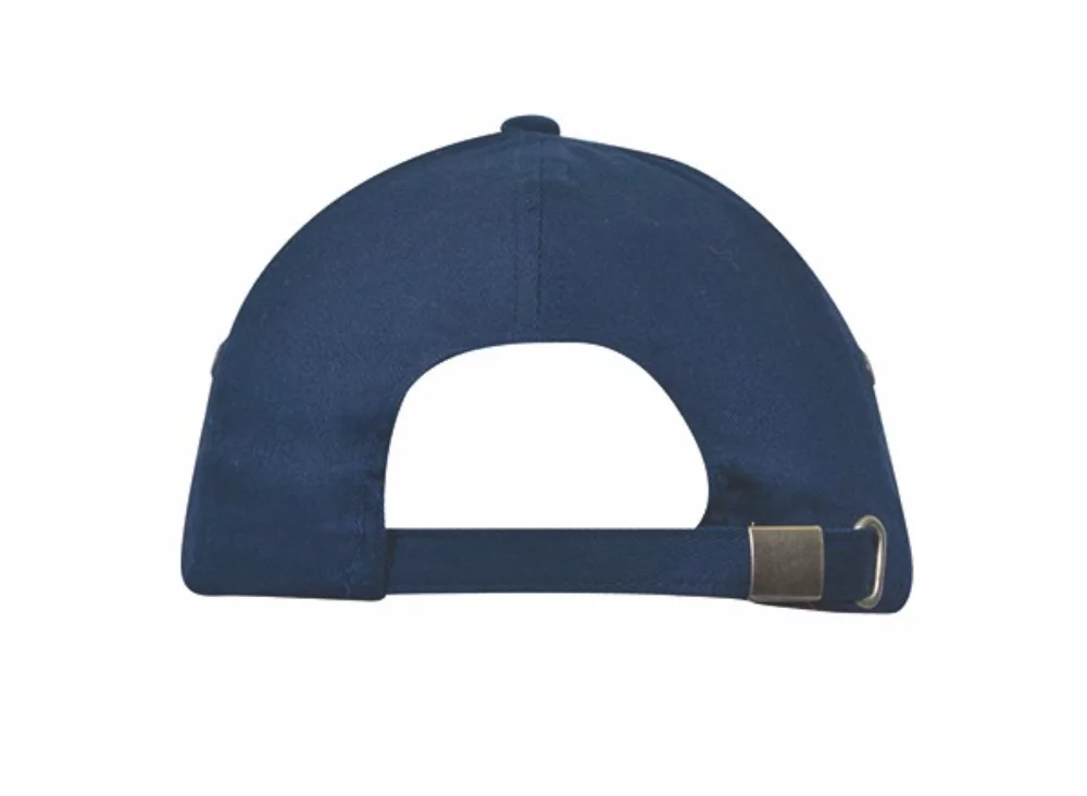 Casquette en sergé de coton brossé de poids moyen fabriquée