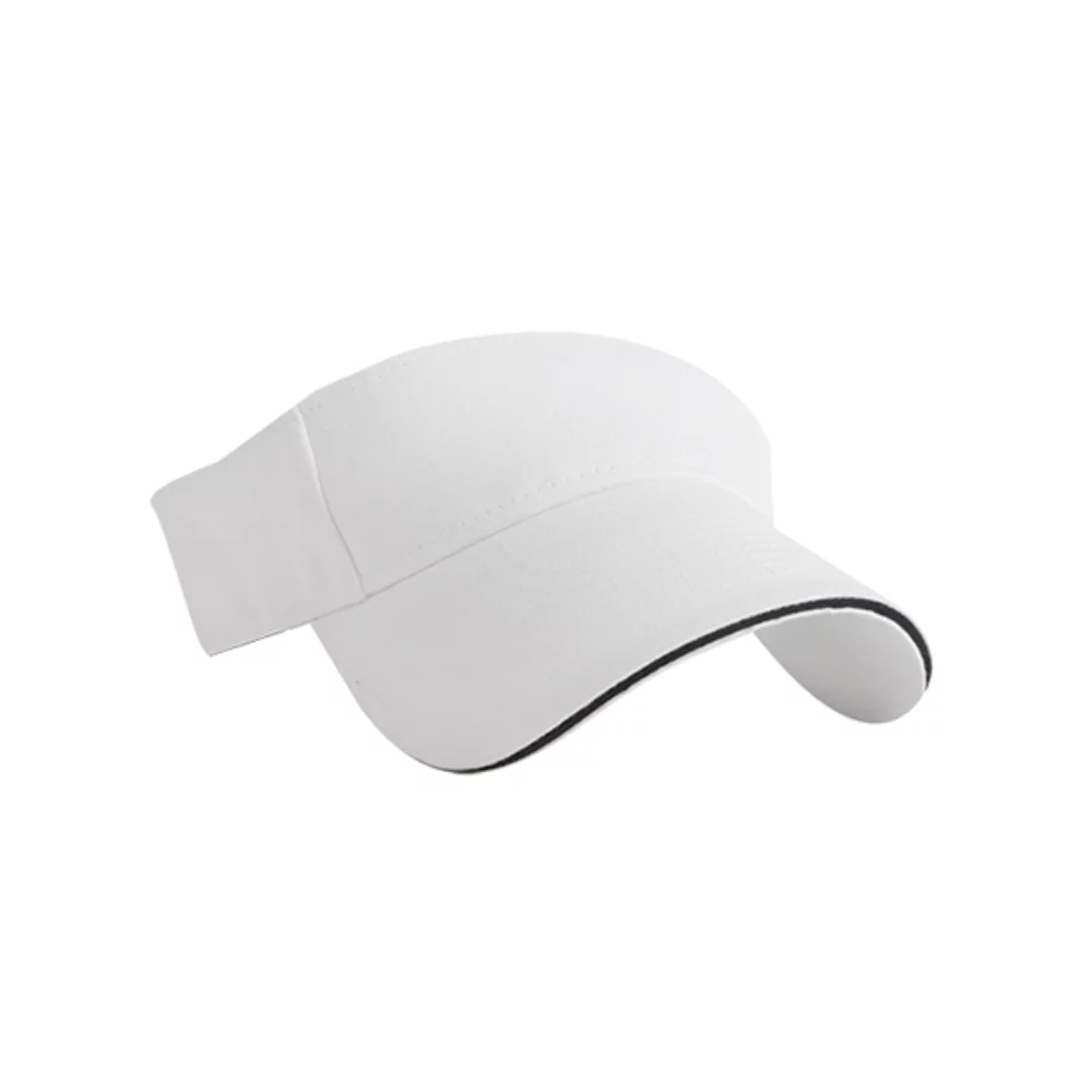 Lightweight Brushed Cotton Twill Sandwich Visor