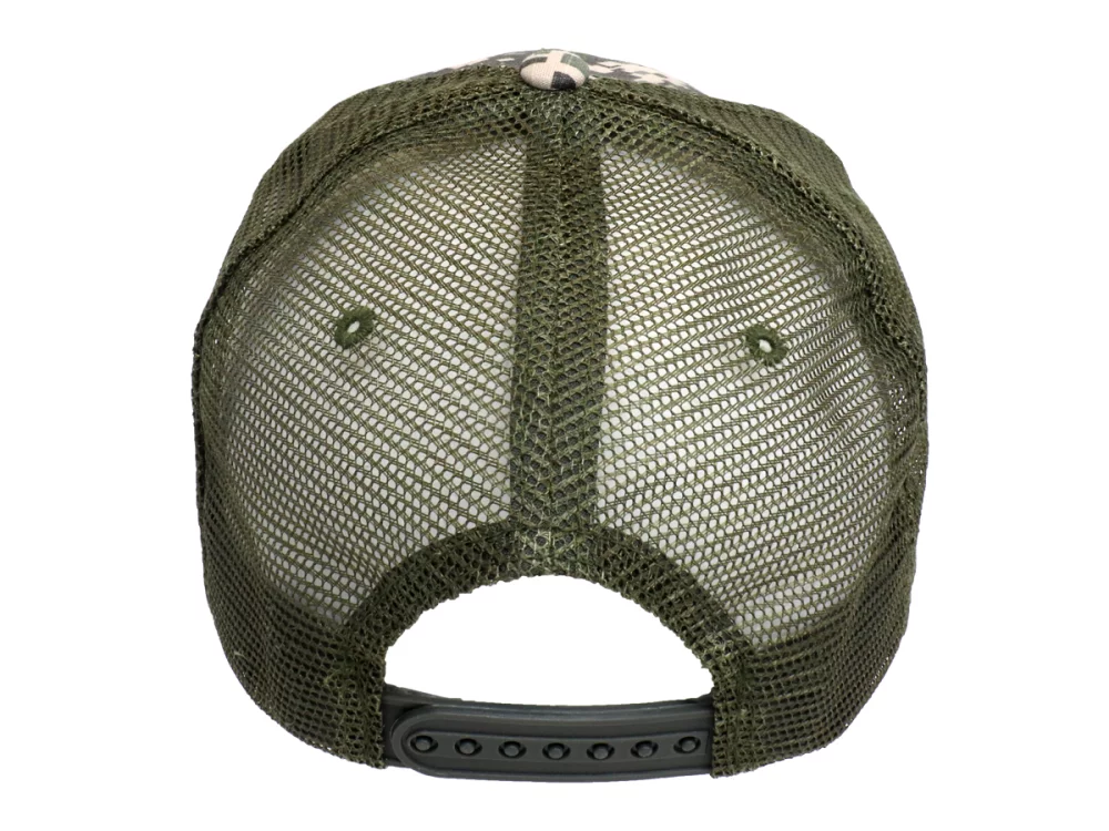 Casquette à dos en maille camouflage numérique