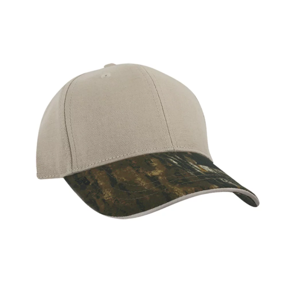 Casquette sandwich en toile Mossy Oak® construite