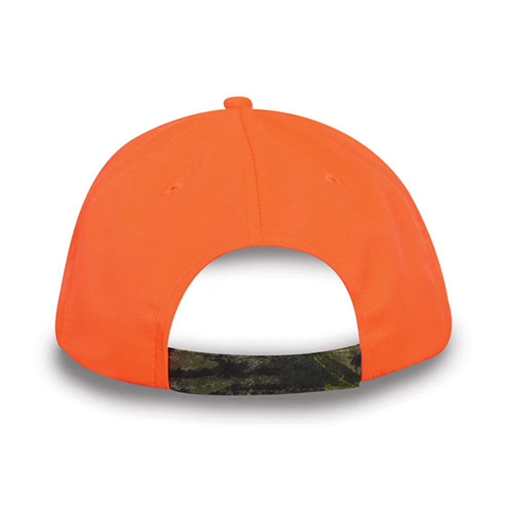Casquette en coton brossé avec visière camouflage Mossy Oak® Break-Up®.