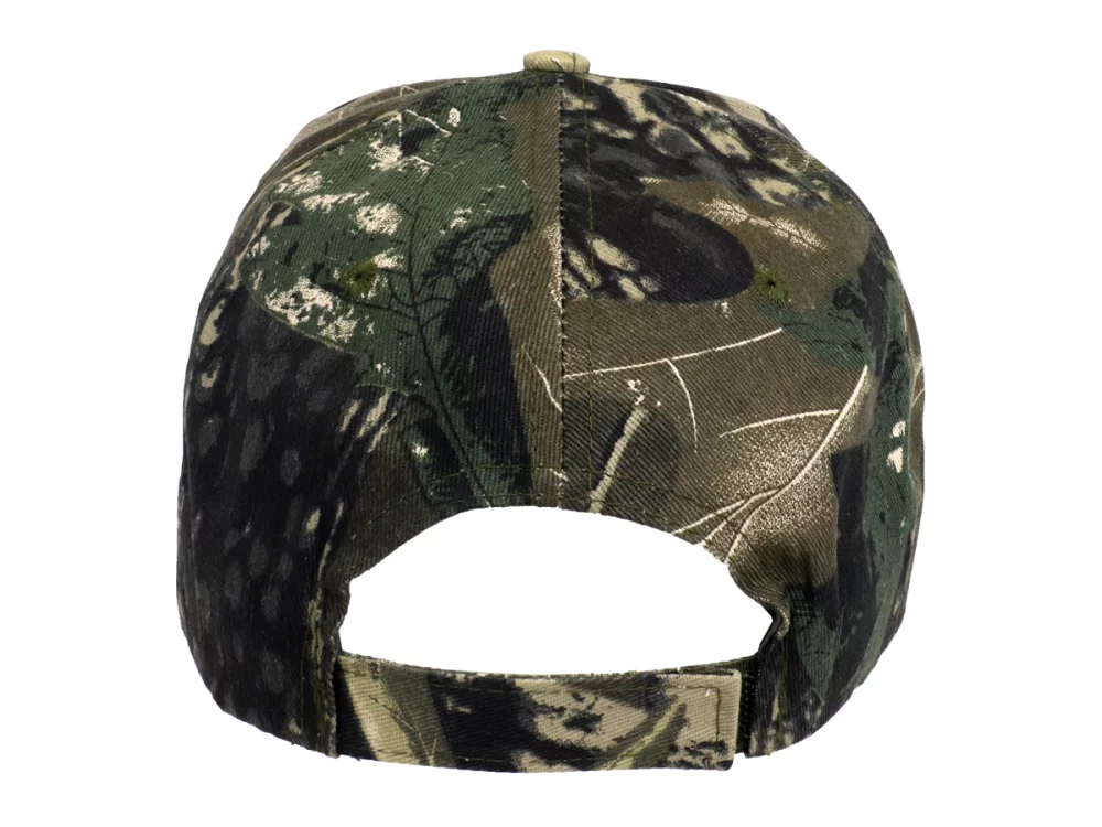 Casquette en sergé de coton camouflage
