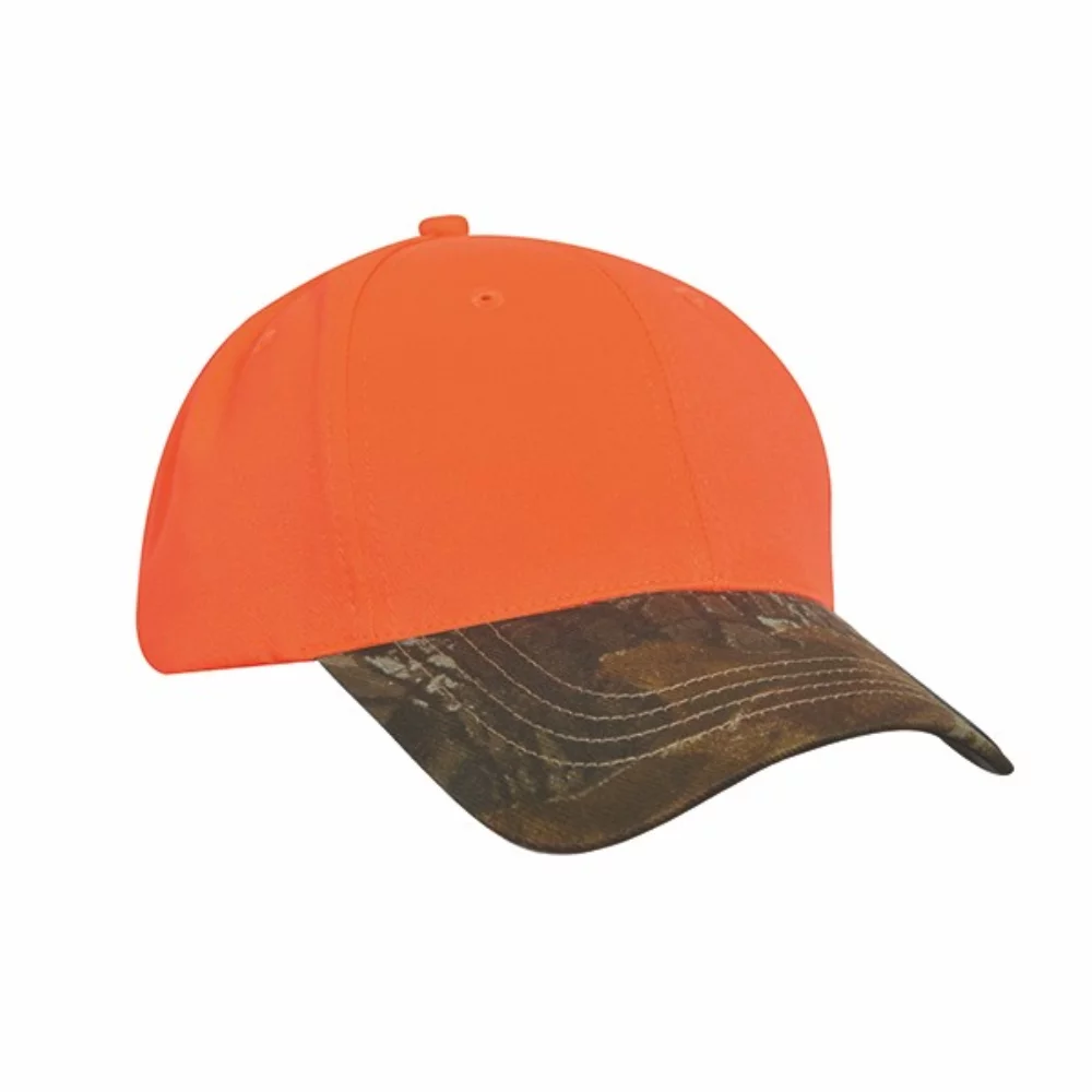 Casquette en coton brossé avec visière RealTree®.