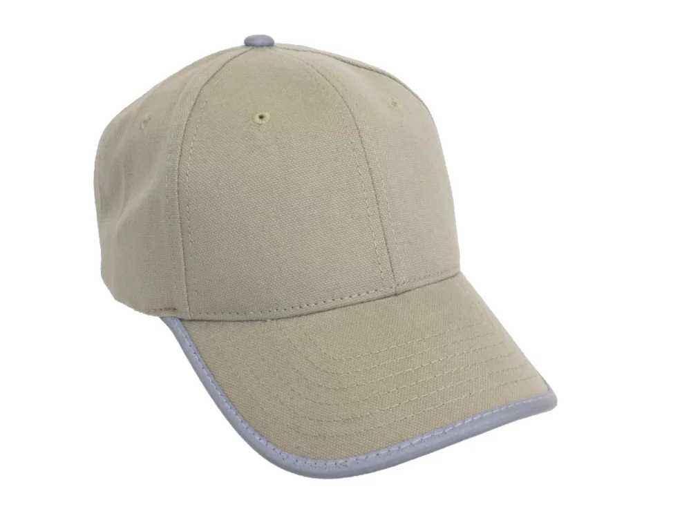 Casquette en toile brossée réfléchissante 3M Scotchlight™ fabriquée