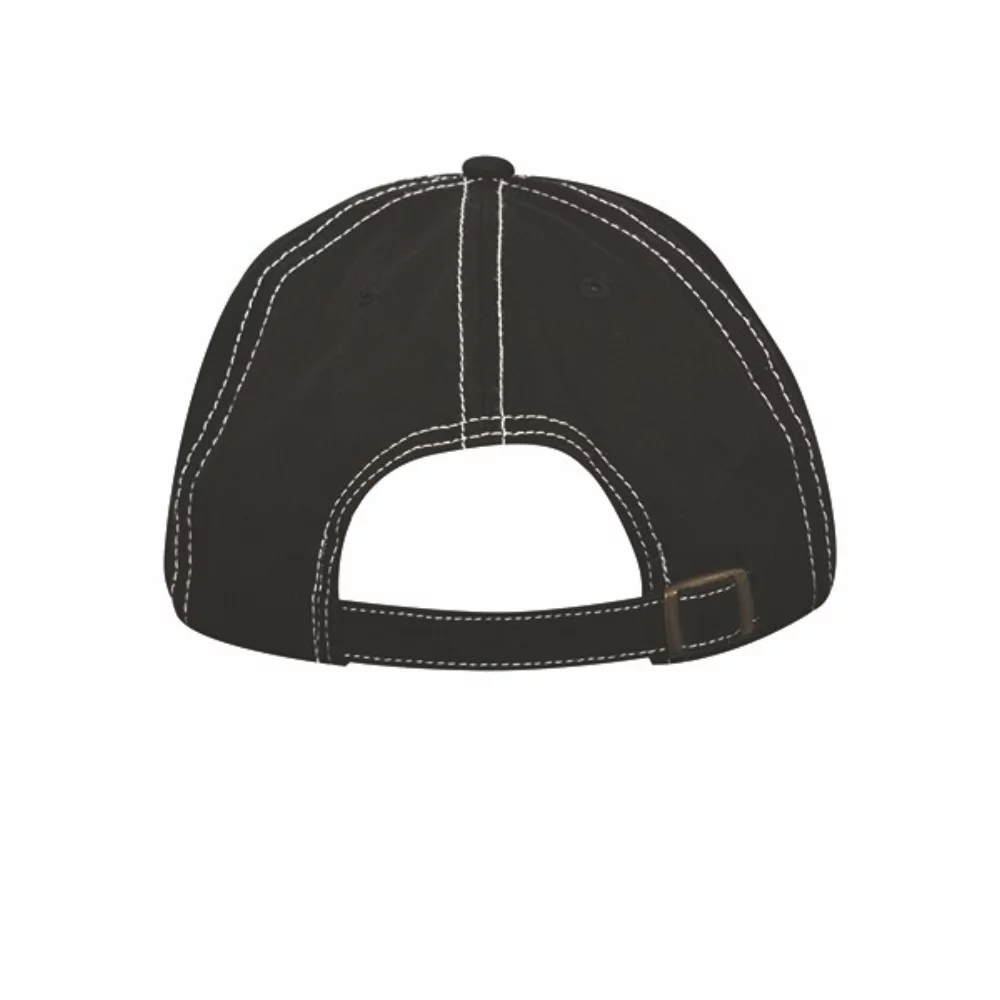 Casquette à coutures sellier non construites et lavées à l'enzyme