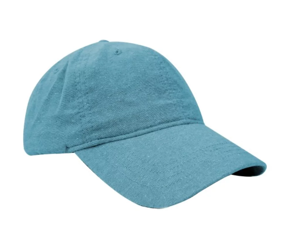 Unconstructed Garment Washed Pigment Dyed Solid Cap