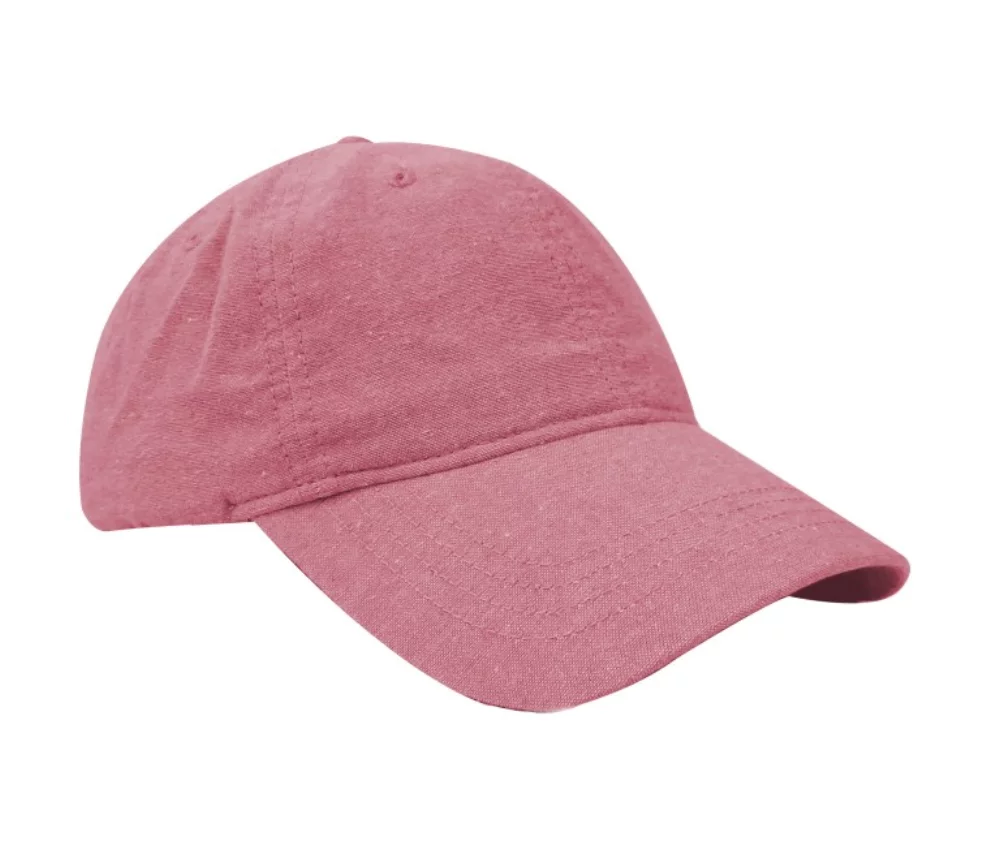 Unconstructed Garment Washed Pigment Dyed Solid Cap