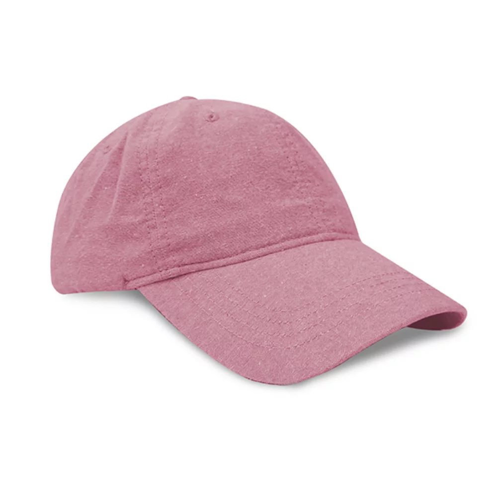 Unconstructed Garment Washed Pigment Dyed Solid Cap