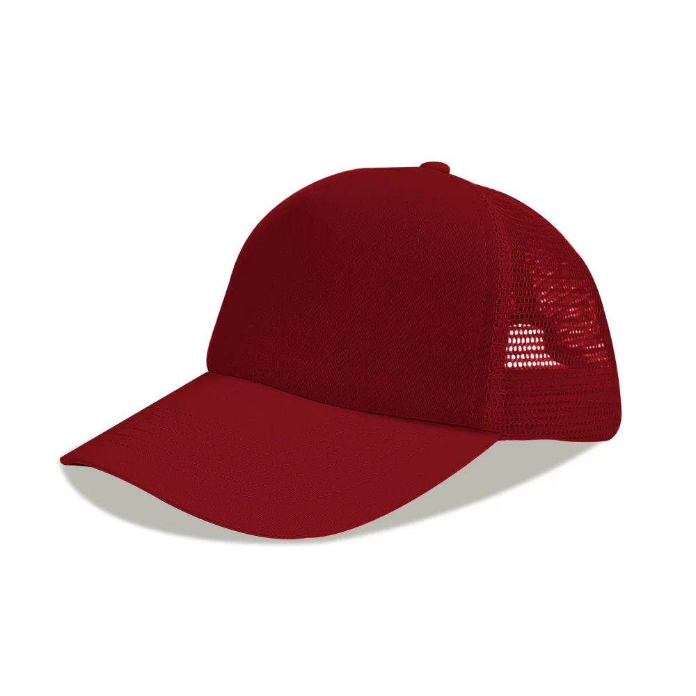 Casquette en mousse à 5 panneaux