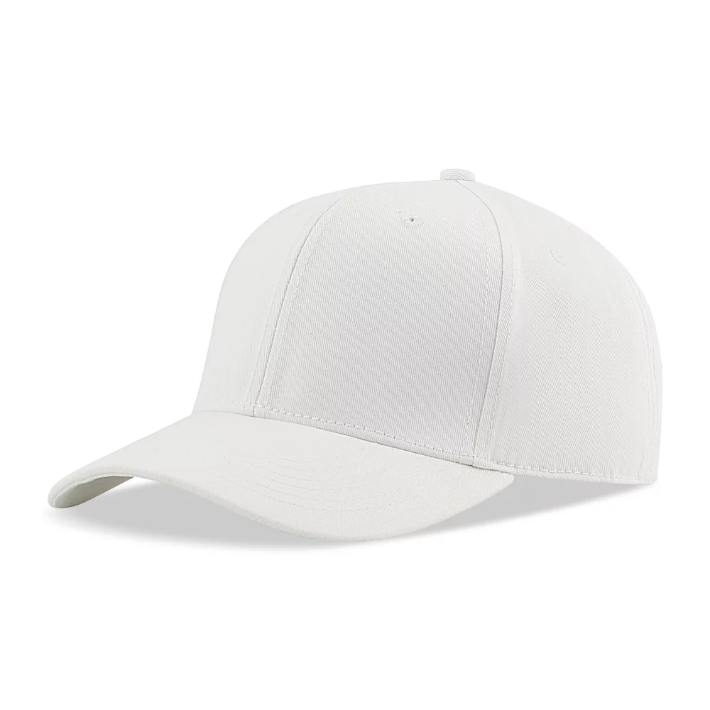Casquette de style professionnel en sergé de coton construit en 6 panneaux de luxe
