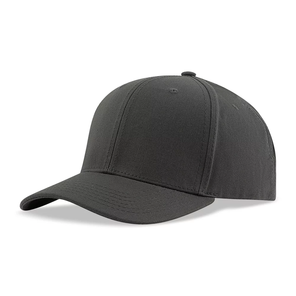 Casquette de style professionnel en sergé de coton construit en 6 panneaux de luxe