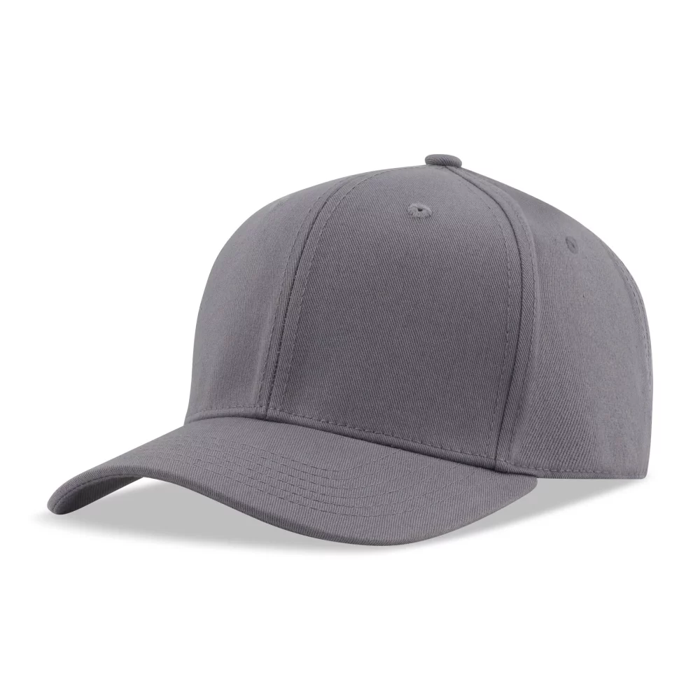 Casquette de style professionnel en sergé de coton construit en 6 panneaux de luxe
