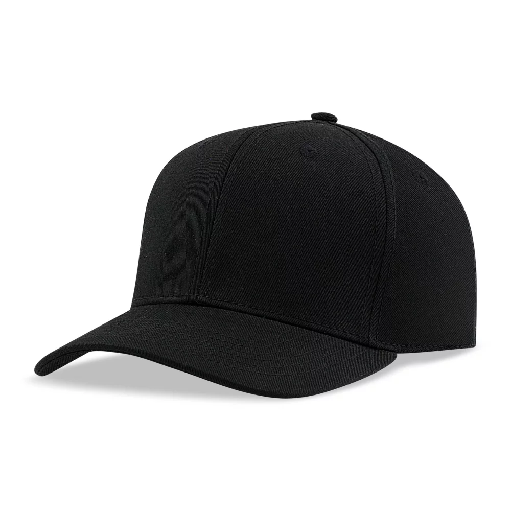 Casquette de style professionnel en sergé de coton construit en 6 panneaux de luxe