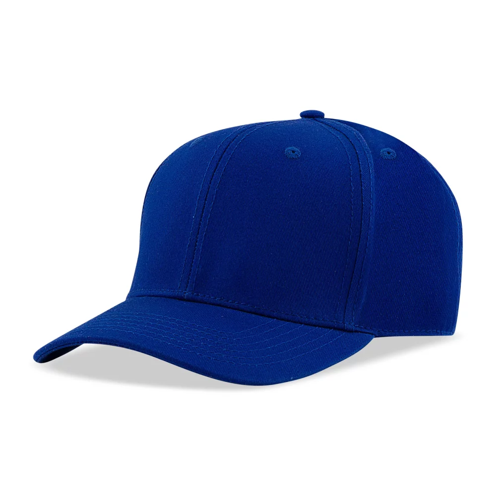 Casquette de style professionnel en sergé de coton construit en 6 panneaux de luxe