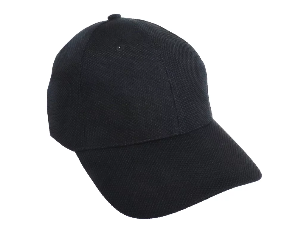 Casquette de performance ultra légère en tissu à motif en diamant.