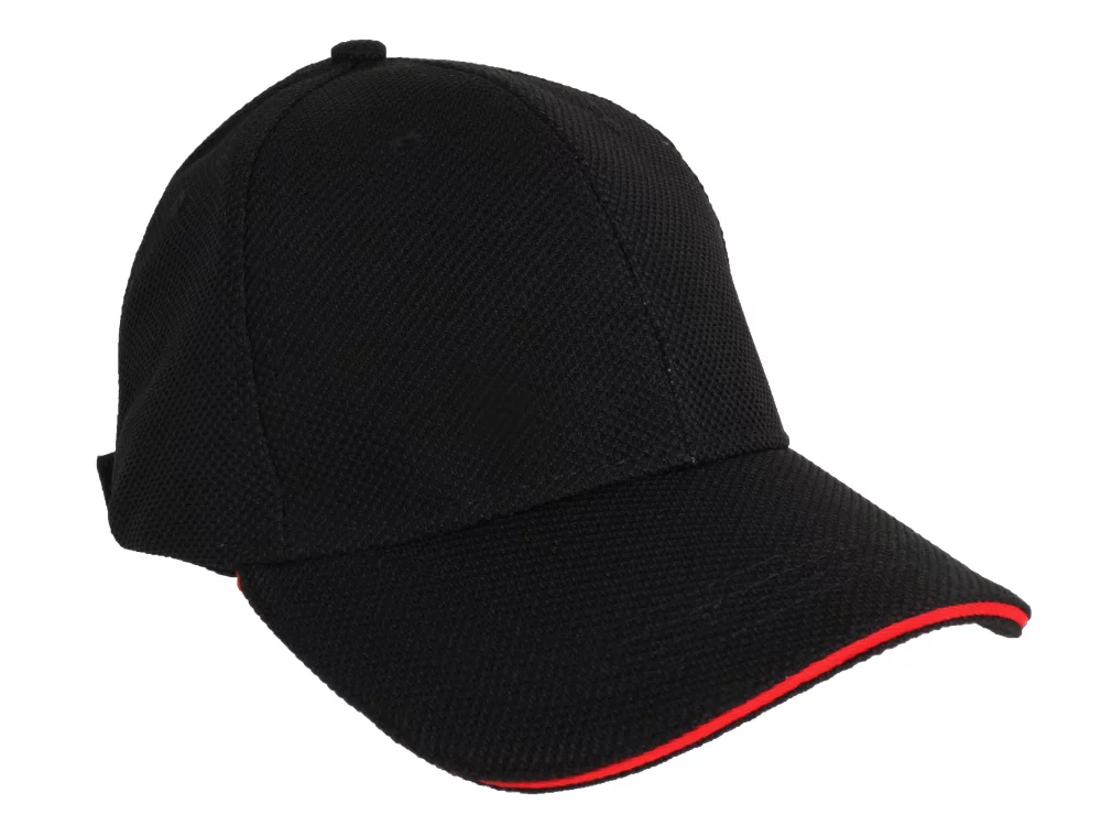 Casquette sandwich de performance construite en tissage de diamant ultra-léger