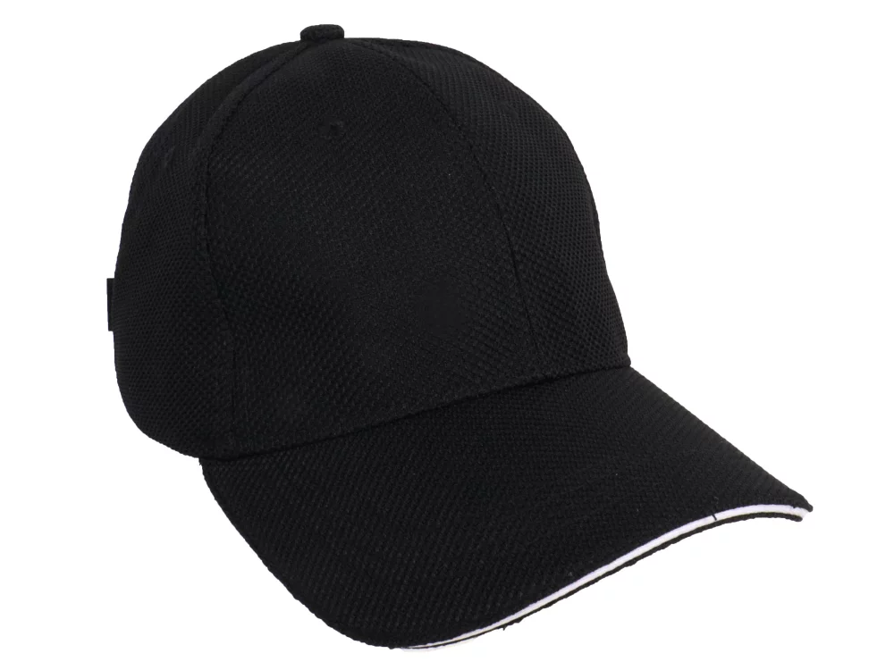 Casquette sandwich de performance construite en tissage de diamant ultra-léger