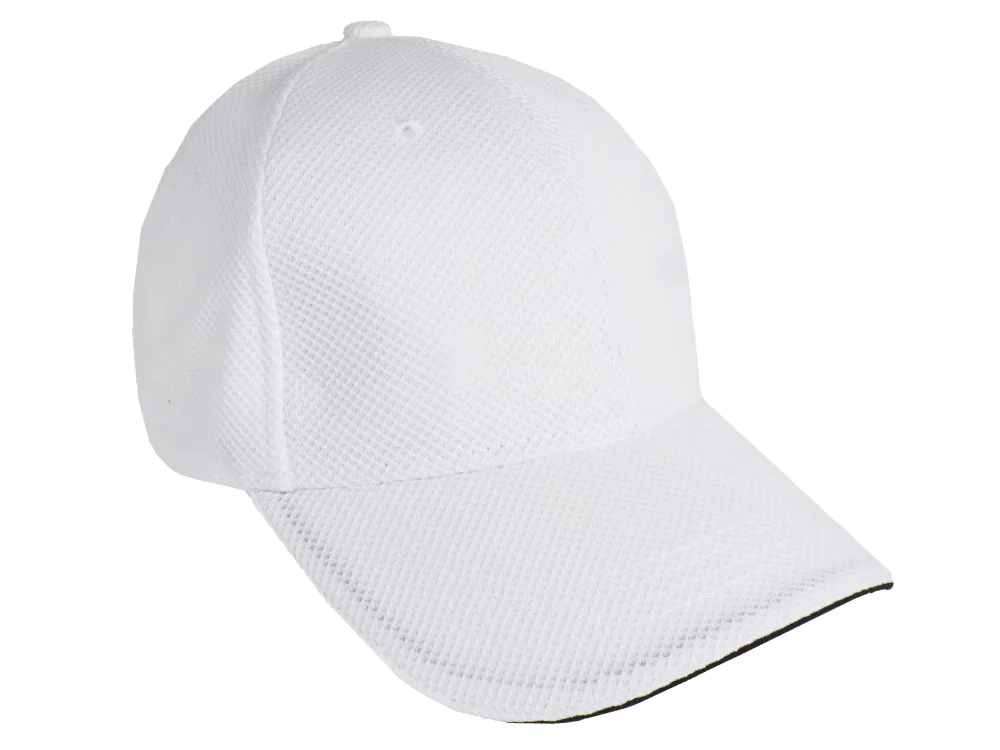 Casquette sandwich de performance construite en tissage de diamant ultra-léger