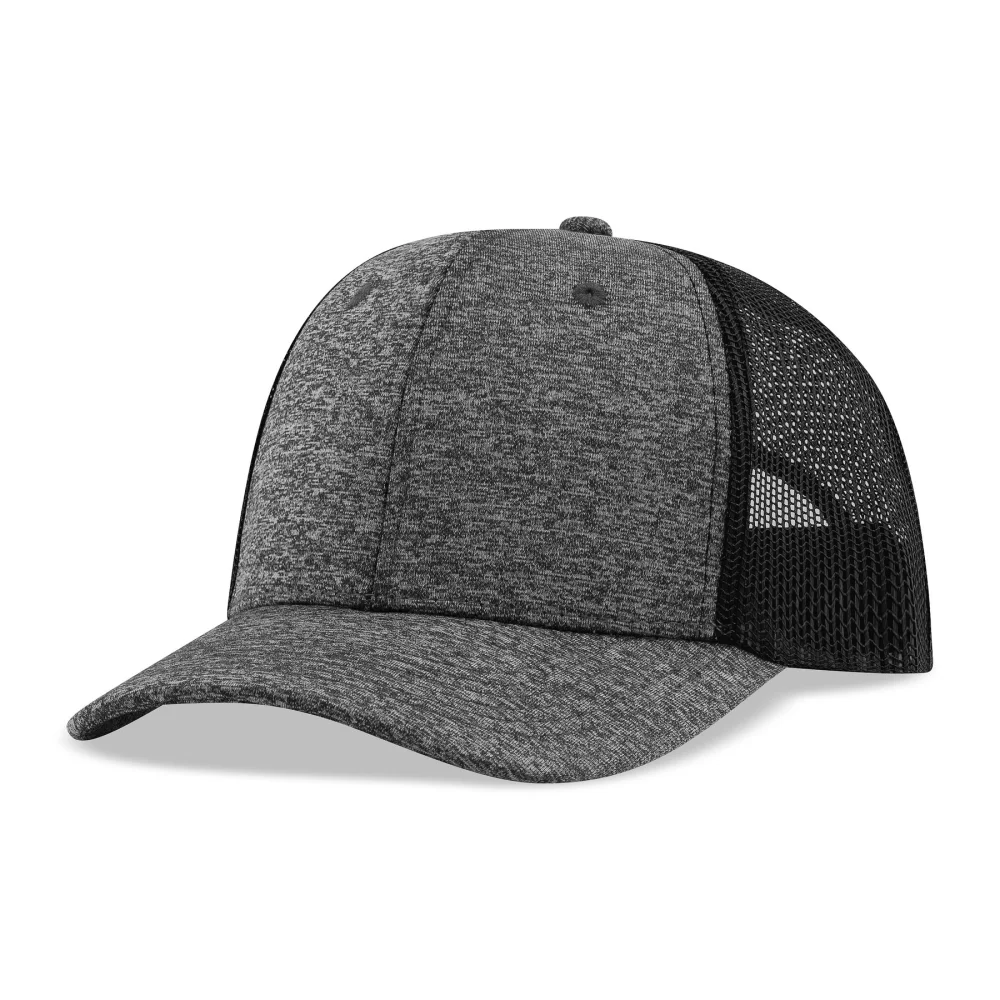 Constructed Jersey Knit Mesh Back Cap