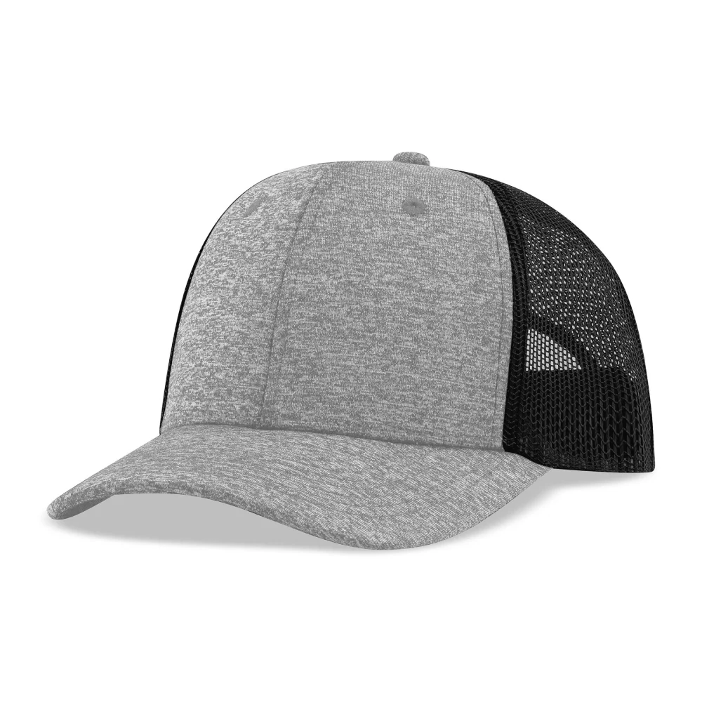 Constructed Jersey Knit Mesh Back Cap