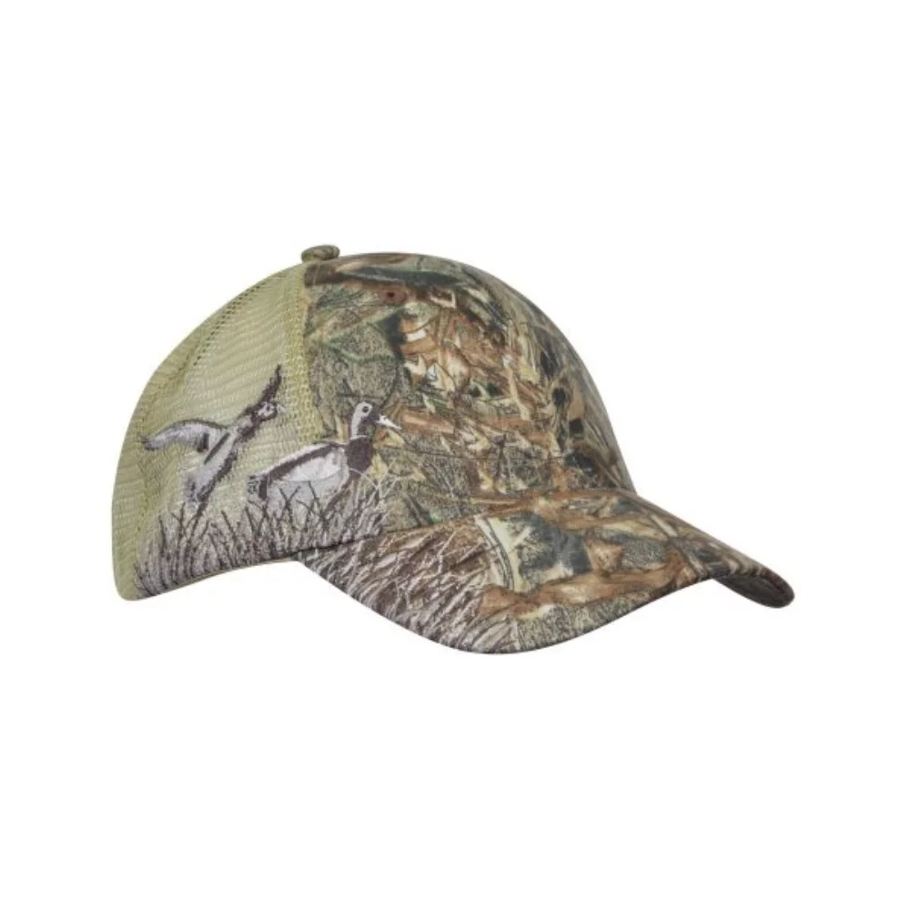 Casquette en filet camouflage Mossy Oak® pour la chasse au canard