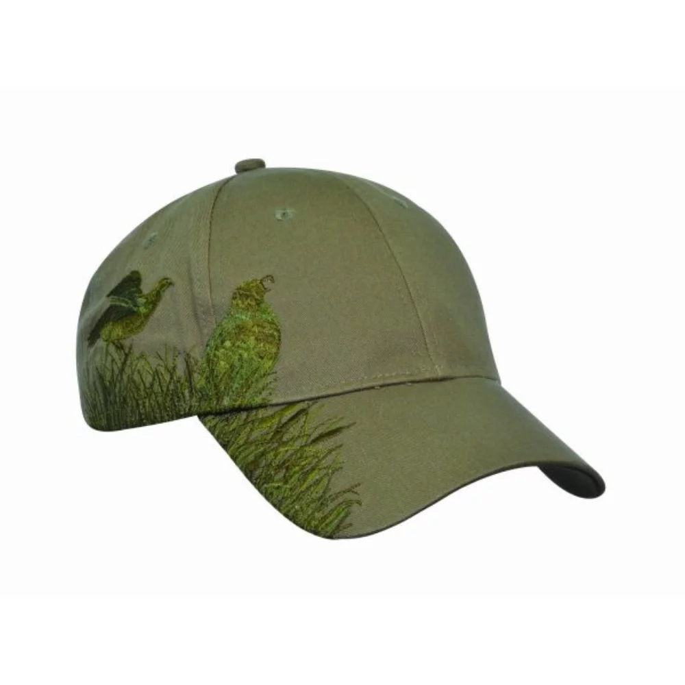 Casquette en maille brodée Camouflage Wildlife-Quail