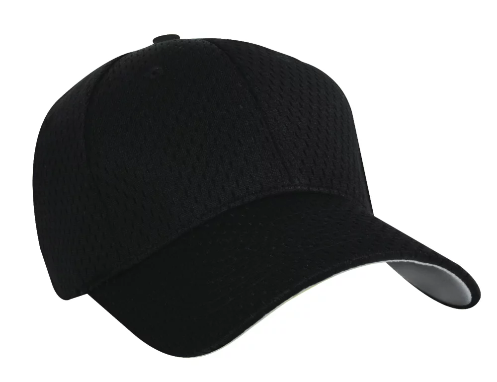 Nu-Fit® Constructed Pique Mesh Spandex Fitted Cap
