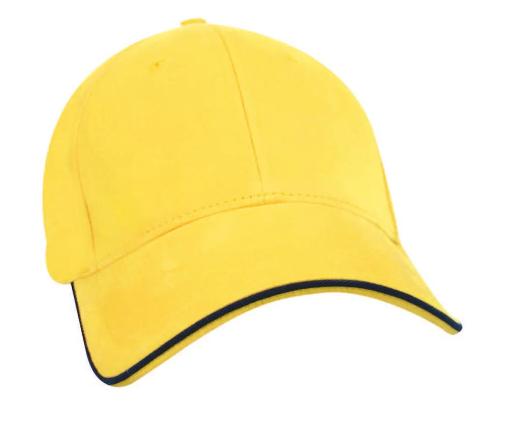 Nu-Fit® Constructed Ultra-Light Brushed Cotton Spandex Fitted Cap w/Visor Trim