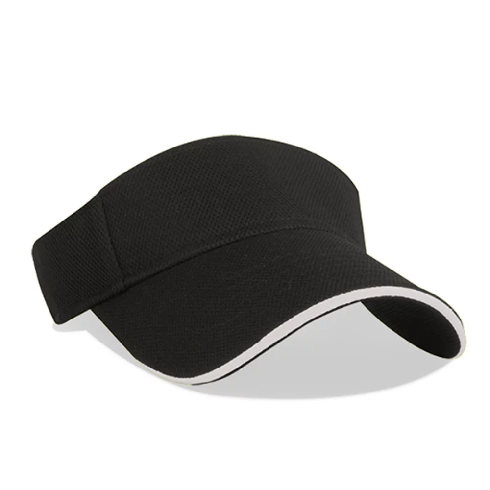 Visière ajustée en spandex en maille piquée Nu-Fit®