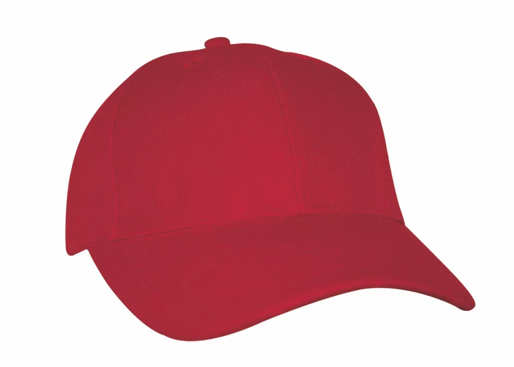 Casquette à 6 panneaux en poly-serge construit