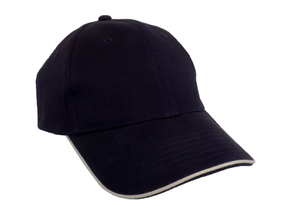 Casquette de sandwich brossé à tuyauterie construite