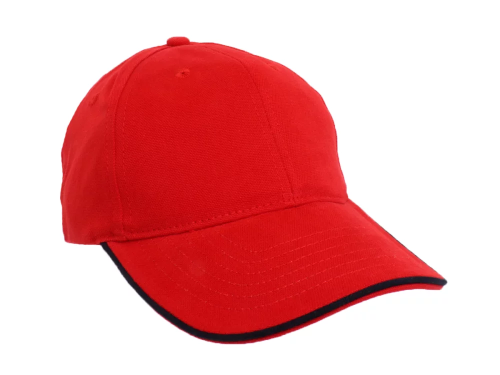 Casquette de sandwich brossé à tuyauterie construite