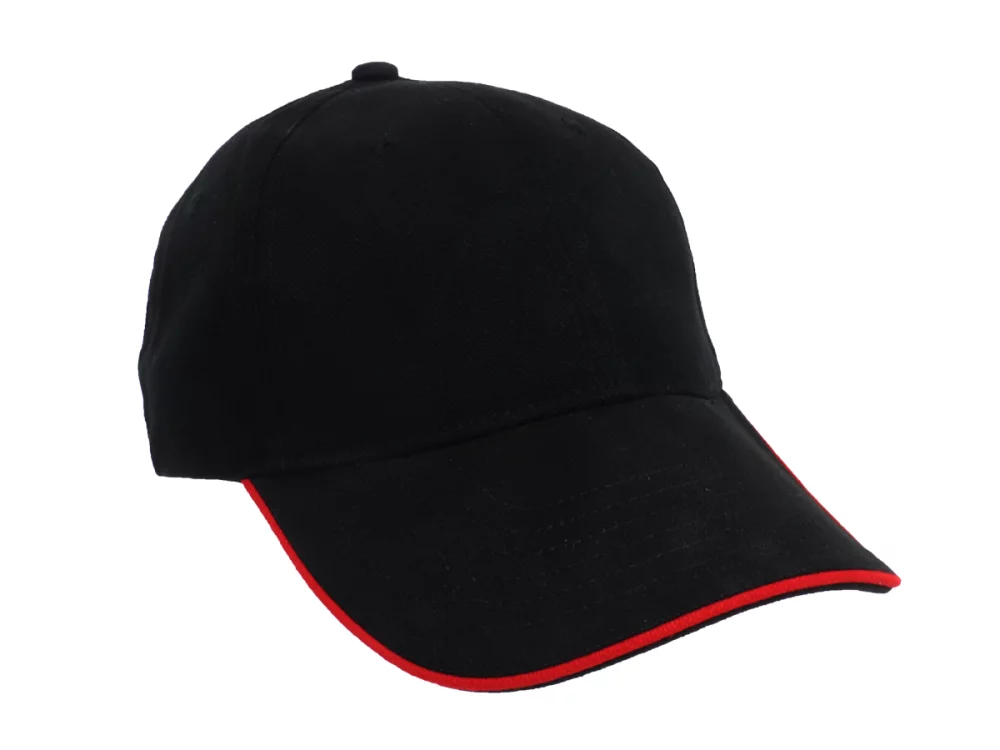 Casquette de sandwich brossé à tuyauterie construite