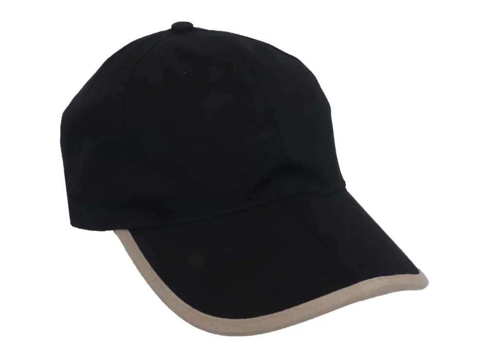 Casquette pliable en coton brossé fabriquée