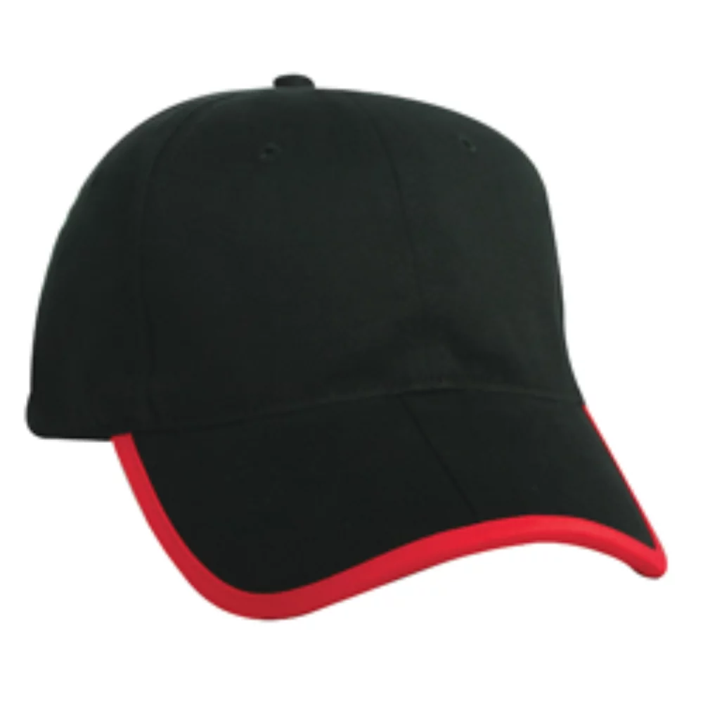 Casquette pliable en coton brossé fabriquée