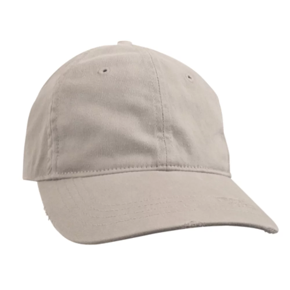 Casquette Chino Deluxe lavée non structurée avec abrasion