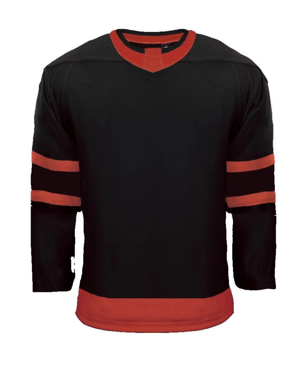 Ottawa Pro Series Goalie Cut Black Custom Premium Jersey