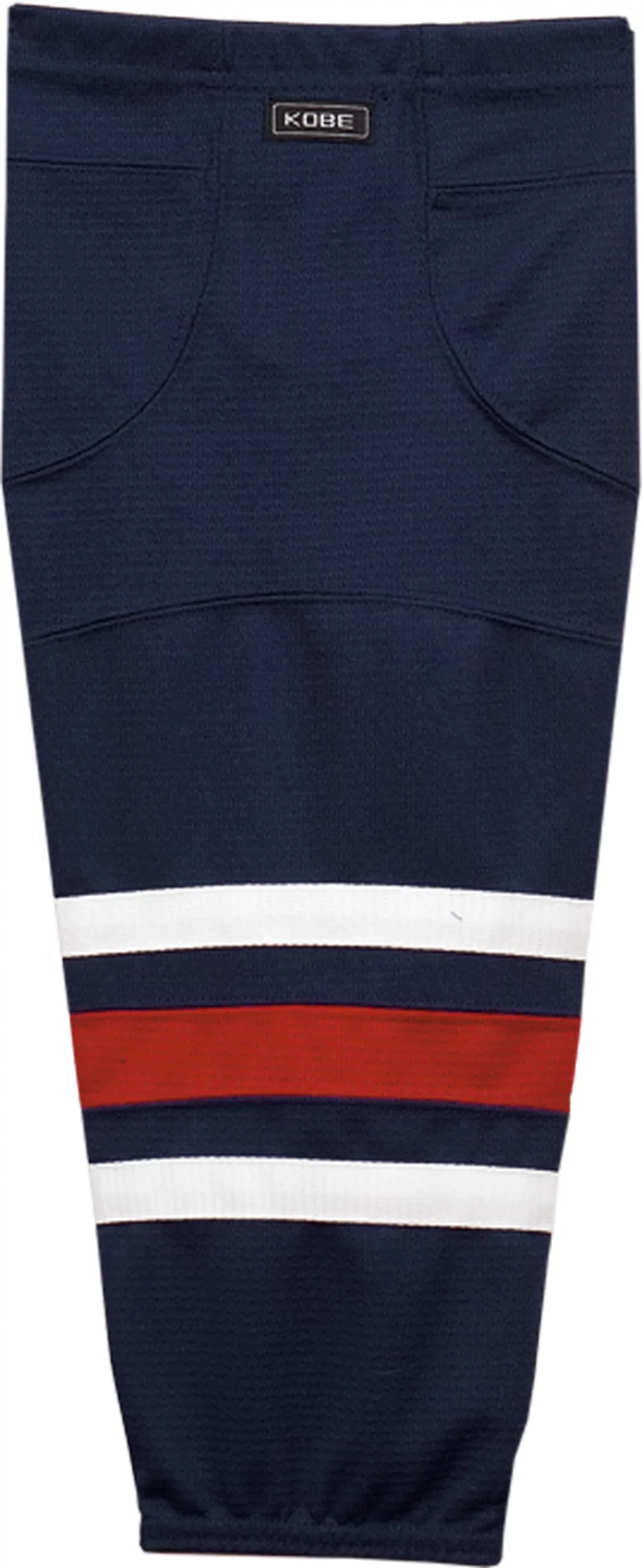 Chaussettes personnalisées de la série Winnipeg K3G en bleu marine