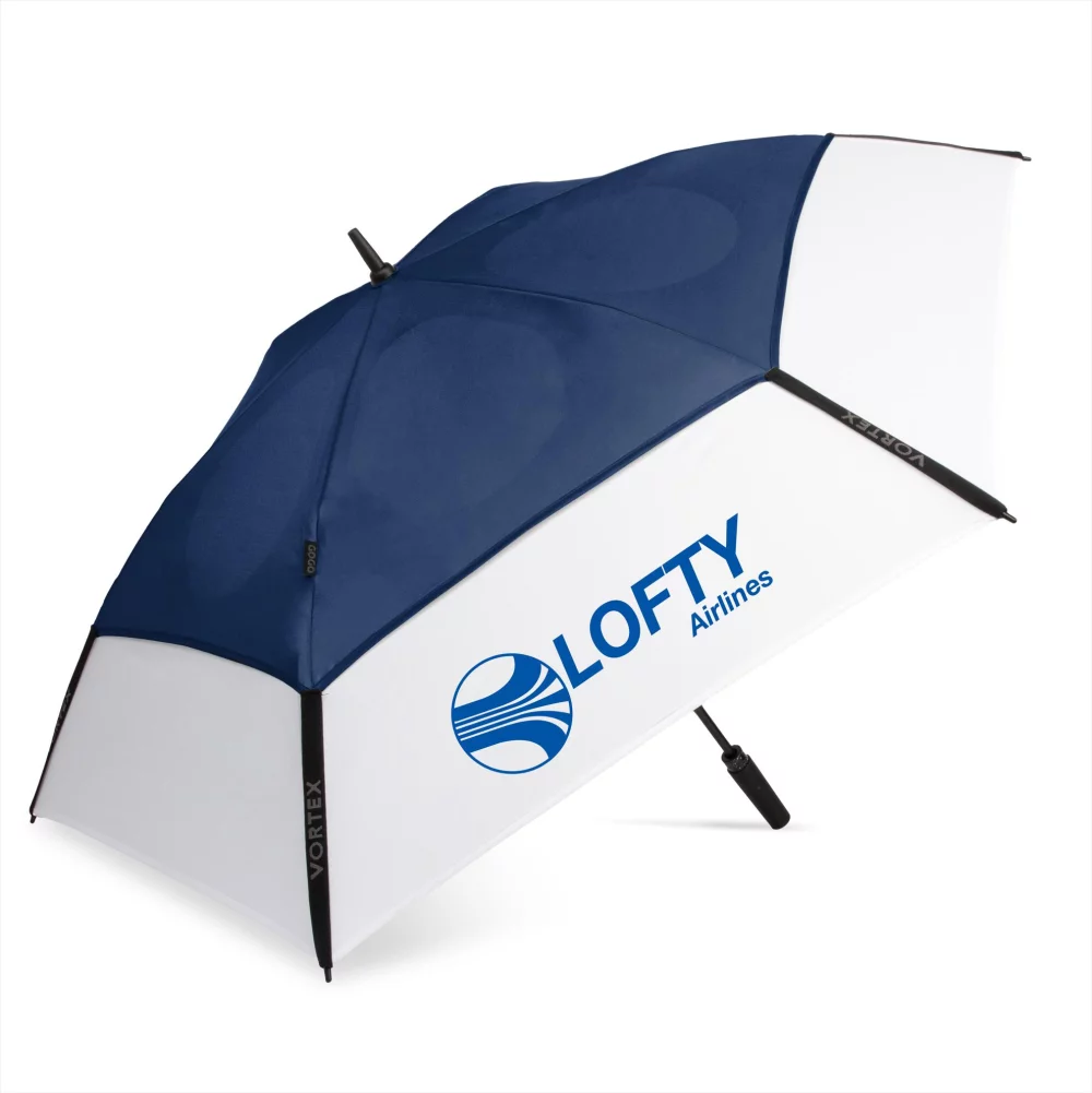 Parapluie de golf automatique ouvert VORTEX™ RPET ventilé de 62" GoGo® par Shed Rain™
